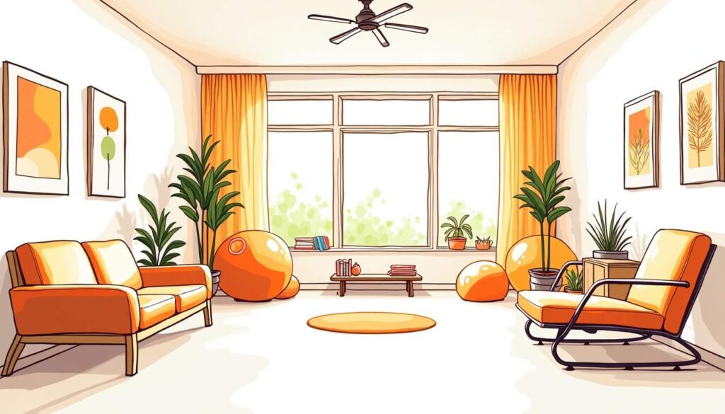 Draw an illustration of a bright