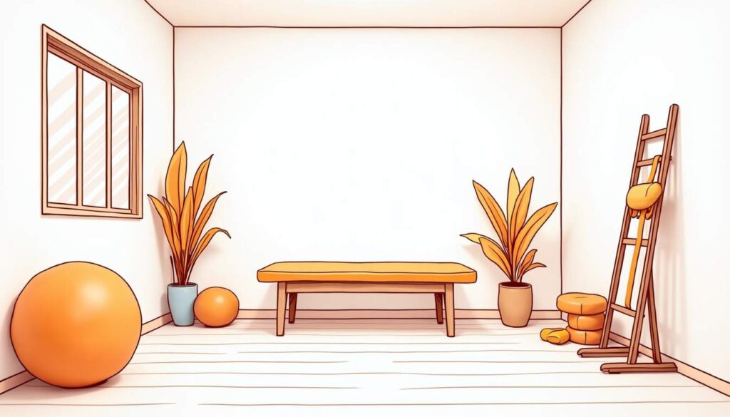 Draw an illustration of a calm